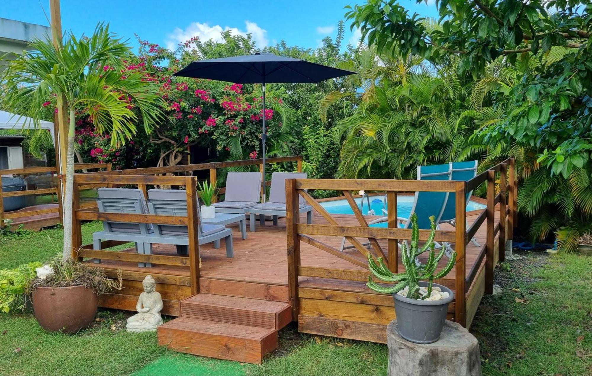 La Villa Rainbow & Ses 2 Kabanes 圣安尼 外观 照片